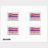 Hawaii Ovale Sticker (Vel)