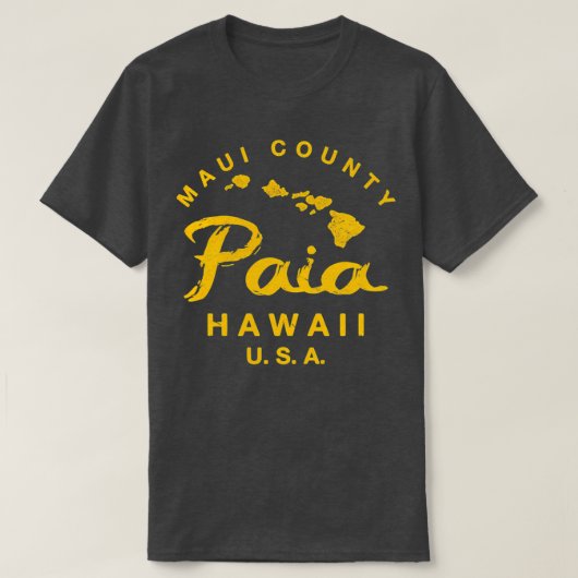 Hawaii Paia Maui Hawaiian Islands TShirt 11 (Design voorkant)