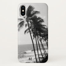 Hawaii Palm Trees Apple iPhone X Hoesje