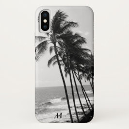 Hawaii Palm Trees Apple iPhone X Hoesje