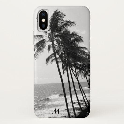 Hawaii Palm Trees Apple iPhone X Hoesje (Achterkant)