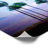 Hawaii Palm Trees Foto Thankful People Citote Poster (Hoek)