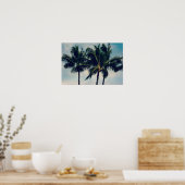 Hawaii Palm Trees Poster (Keuken)