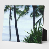 Hawaii Palmbomen Fotoplaat (Zijkant)
