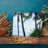 Hawaii Palmbomen Fotoplaat (Zijkant)