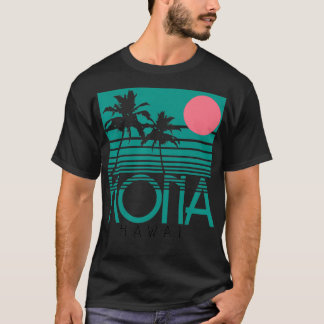 Hawaii Palmbomen Surf  Retro Hawaiian Isla T-shirt