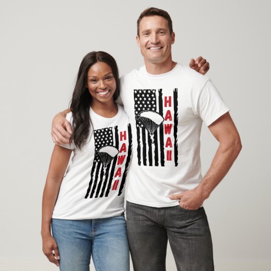  Hawaii Paragliding Skydiving T-shirt (Unisex)