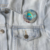 Hawaii Parrot Fish Ronde Button 5,7 Cm (In situ)