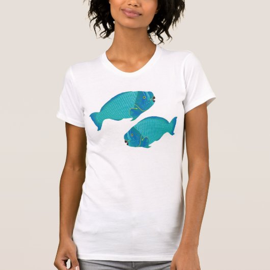 Hawaii Parrot Fish T-shirt (Voorkant)