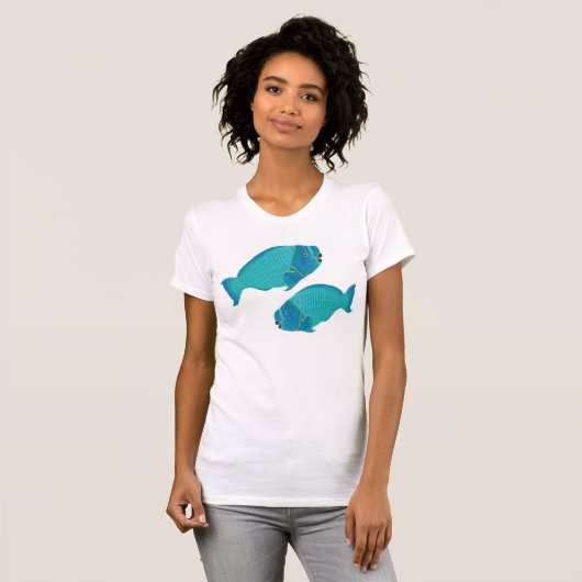 Hawaii Parrot Fish T-shirt (Voorkant volledig)