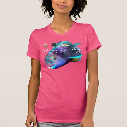 Hawaii Parrot Fish - Uhu T-shirt (Voorkant)