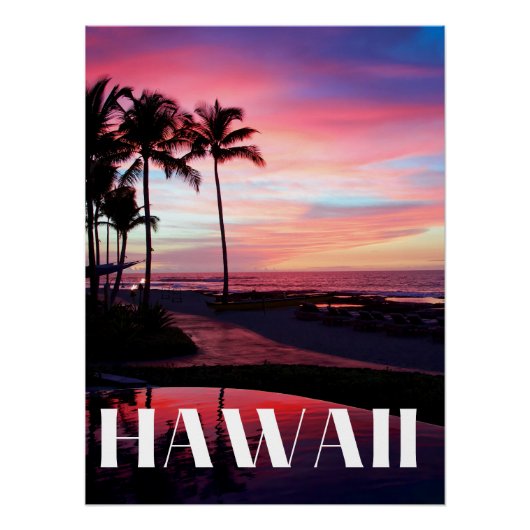 Hawaii Perfect Poster (Voorkant)