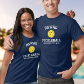 Hawaii Pickleball Add Club Partner Name Custom T-shirt