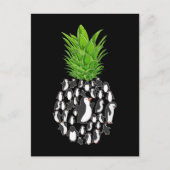 Hawaii Pineapple Penguins Briefkaart (Voorkant)