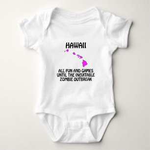 Hawaii - Plezier en Spel tot de Zombie Uitbraak Romper