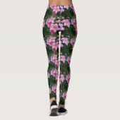 Hawaii Plumeria Flowers Leggings (Achterkant)