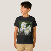 Hawaii Plumeria Flowers T-shirt (Voorkant volledig)