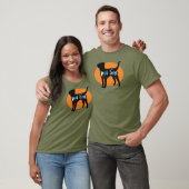Hawaii Poi Dog Army Green Tshirt (Unisex)