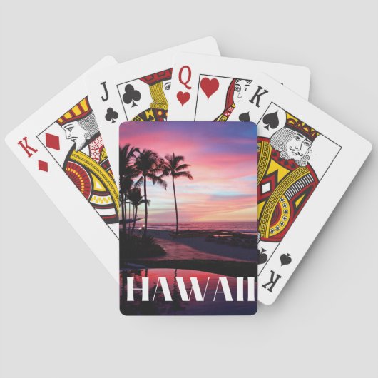 Hawaii Pokerkaarten (Achterkant)