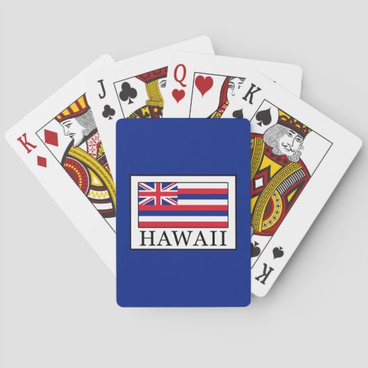 Hawaii Pokerkaarten (Achterkant)