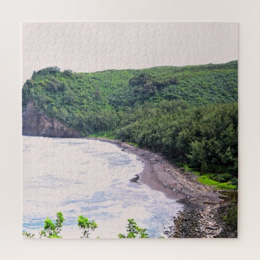 Hawaii - Pololu Beach - 20x20 676 pcs. Legpuzzel (Verticaal)