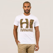hawaii Polynesiaans stambal T-shirt (Voorkant volledig)