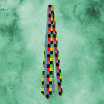 Hawaii Pop Art State kleurrijk patroon Stropdas<br><div class="desc">Ben je een fan van Hawaï? Dit stropdas heeft een pop art patroon met de Amerikaanse staat Hawaï gedaan in geel,  groen,  rood,  blauw,  zwart en paarse.</div>