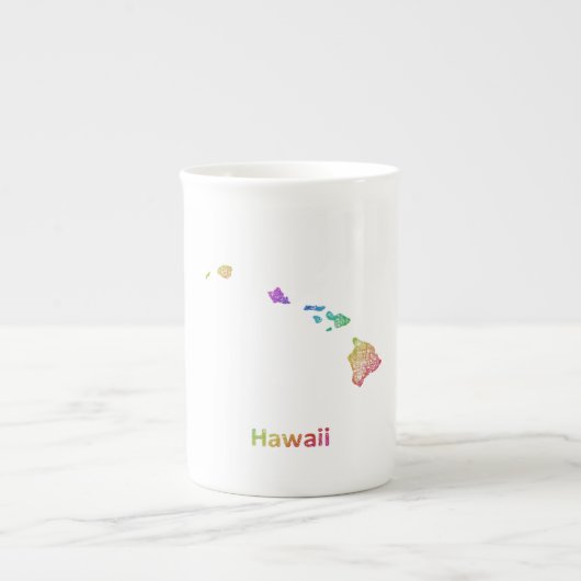 Hawaii Porselein Kop (Voorkant)
