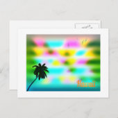 Hawaii Post Card Briefkaart (Voorkant / Achterkant)