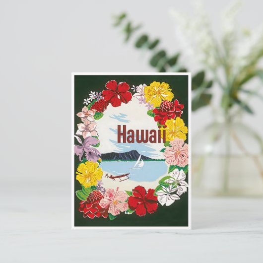 Hawaii Post Kaart (Staand voorkant)