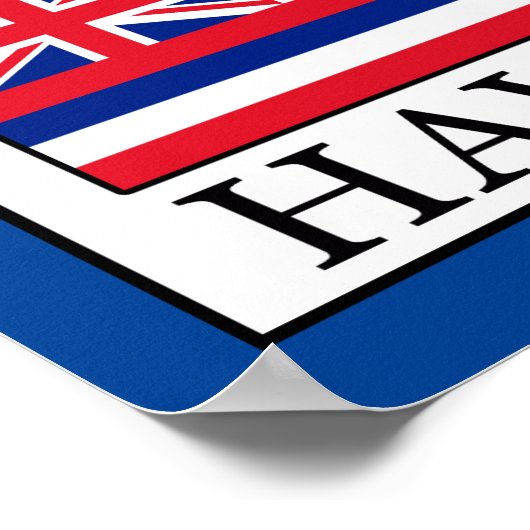 Hawaii Poster (Hoek)