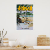 Hawaii Poster Kunstprint (XR2231) (Keuken)
