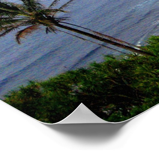 Hawaii Poster van Pulolu Kijk uit (Hoek)