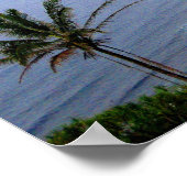 Hawaii Poster van Pulolu Uitzichtpunt (Hoek)