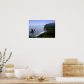 Hawaii Poster van Pulolu Uitzichtpunt (Keuken)