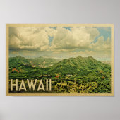 Hawaii-Poster - Vintage Travel Print (Voorkant)