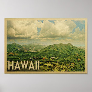 Hawaii-Poster - Vintage Travel Print