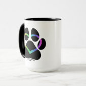 Hawaii Practice Aloha - Puppy Love Rainbow Mok (Voorkant links)