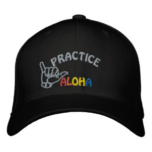 Hawaii Practice Aloha Shaka (Hang los) Geborduurde Pet