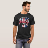 Hawaii Practice Aloha - Tribal Honu HIFlag T-shirt (Voorkant volledig)