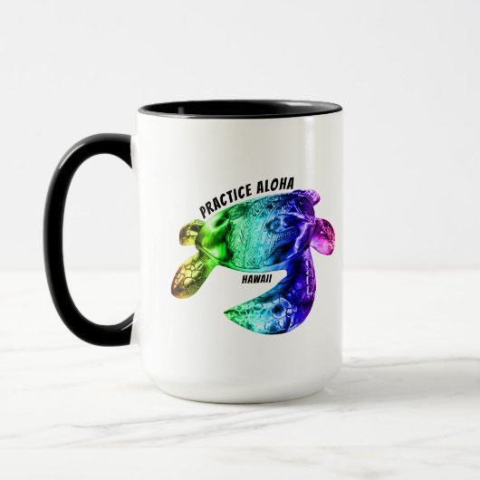 Hawaii Practice Aloha - Tribal Honu Rainbow Mok (Links)