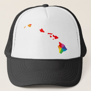 Hawaii Pride. Hoek. Trucker Pet