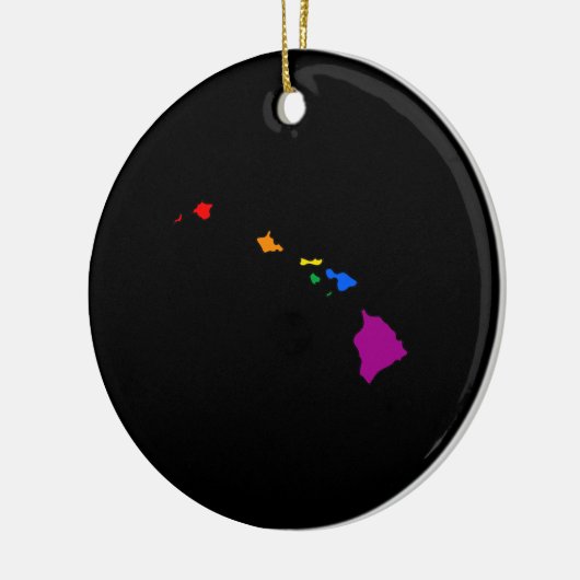 HAWAII PRIDE -.png Keramisch Ornament (Links)