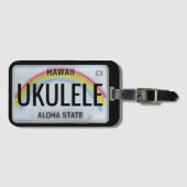 Hawaii Rainbow Licence Bord  Luggage Bagagelabel (Voorkant (horizontaal))