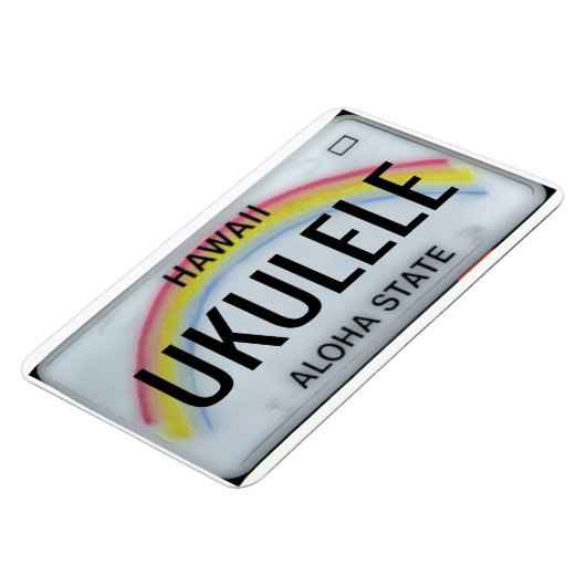 Hawaii Rainbow License Bord Magneet (Linkerzijde)