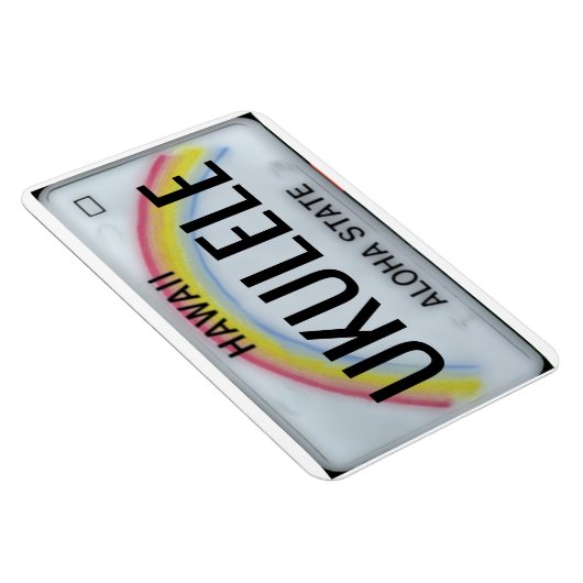 Hawaii Rainbow License Bord Magneet (Rechterzijde)
