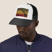 Hawaii Rasta Trucker Hat Pet (In situ)