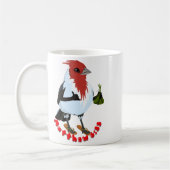 HAWAII RED CRESTED CARDINAL—Bible verse Koffiemok (Links)