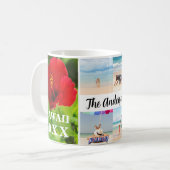 Hawaii Red Hibiscus 4 Koffiemok (Voorkant links)