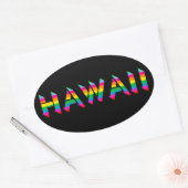Hawaii Regenboog Stickers (Envelop)